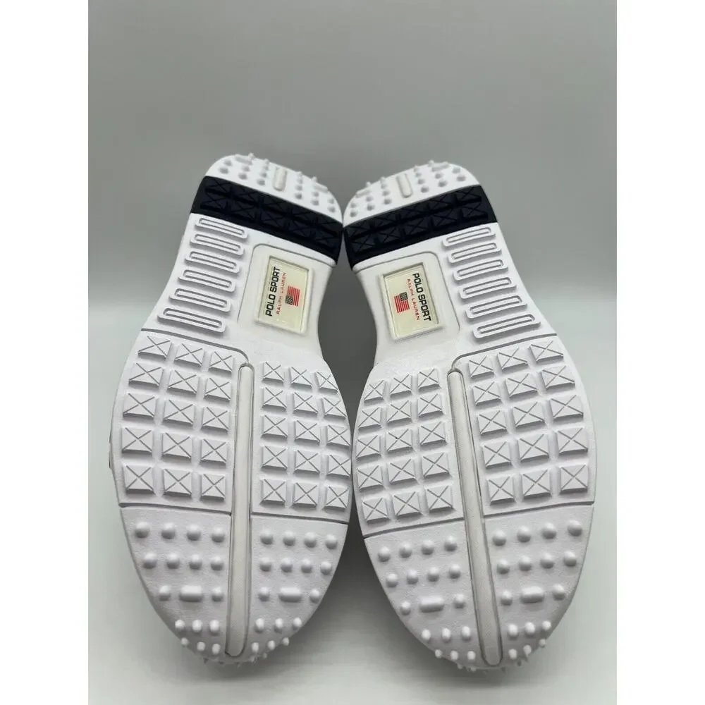 Polo Ralph Lauren Polo Sport PS200 SK LTL White Sneakers Men's Size 11.5